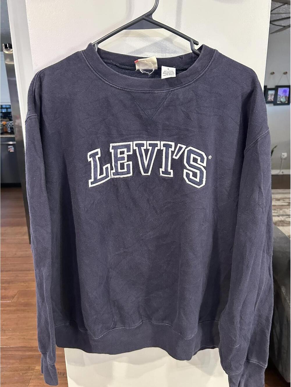 Ventage Levi's Men's Sweatshirt Size Large